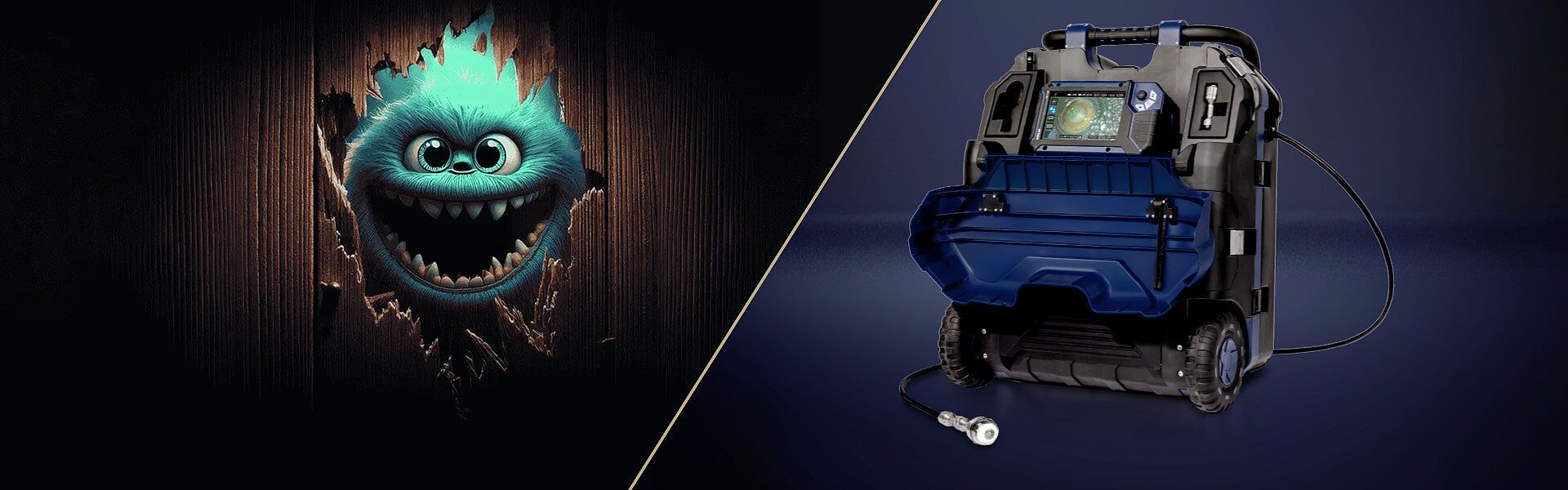 W&ouml;hler VIS 750 HD-Inspektionskamera mit W&ouml;hler Monster