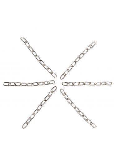 Kurzgliederkette VA Ø 3 mm / 6 x 25 cm