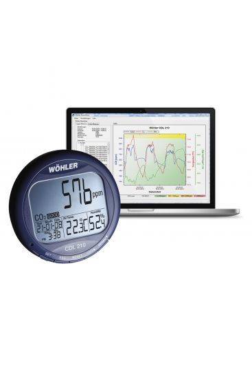 Wöhler CDL 210 CO2-Datenlogger
