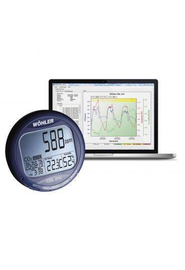 Wöhler CDL 210 CO2 Messgerät