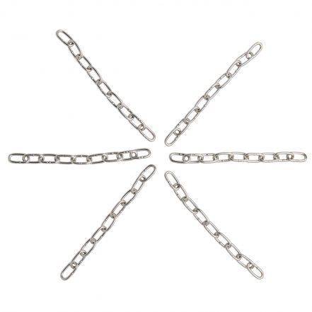 Kurzgliederkette VA Ø 3 mm / 6 x 25 cm