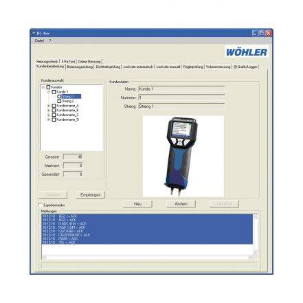 Wöhler DC-Serie PC-Software